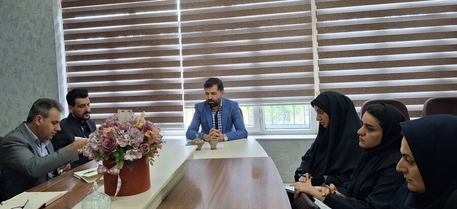 برگزاری جلسه هماهنگی هفته جوانی جمعیت در بهزیستی سلماس