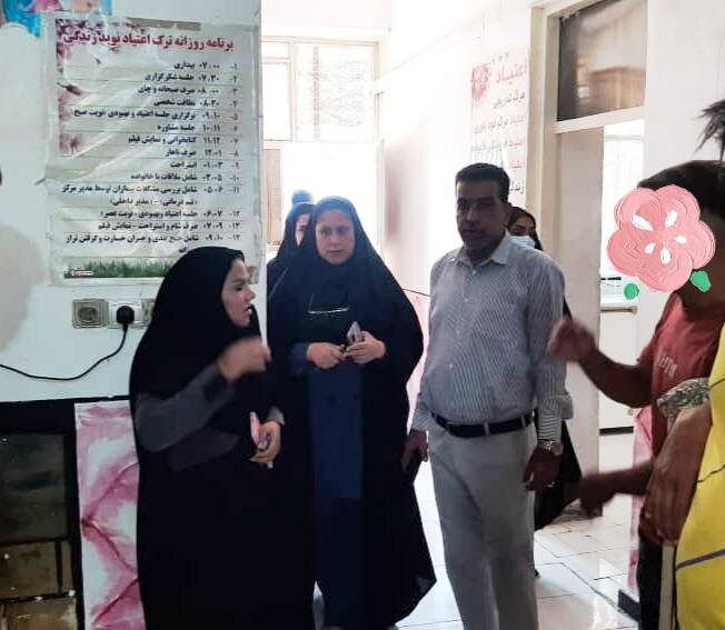 میناب | بازدید از مرکز اقامتی میان مدت ترک اعتیاد