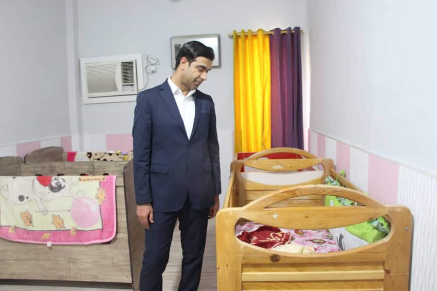 بندرعباس | بازدید سرزده سرپرست بهزیستی بندرعباس از شیرخوارگاه الزهرا