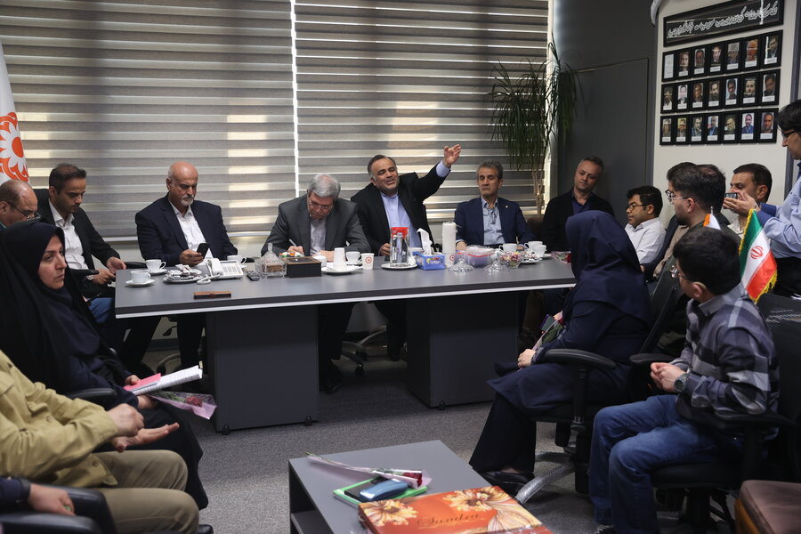 دیدار رئیس سازمان بهزیستی کشور با کارکنان روابط عمومی و امور بین‌الملل