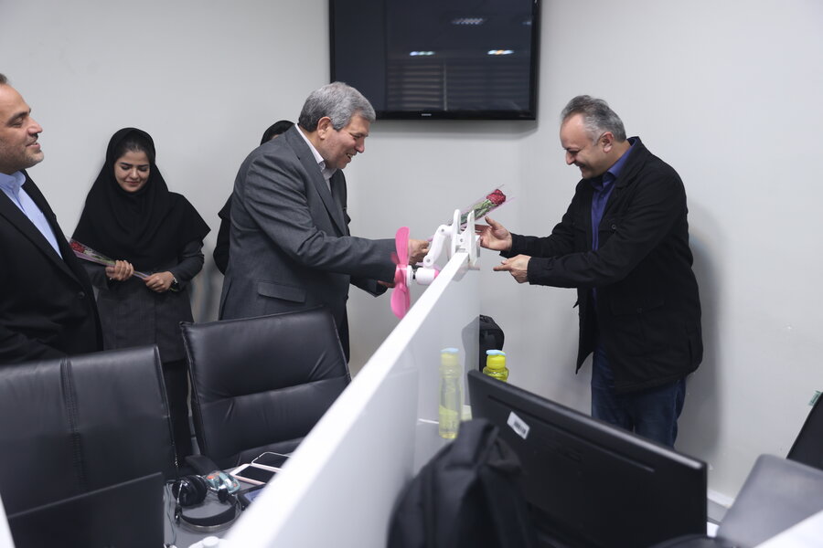 دیدار رئیس سازمان بهزیستی کشور با کارکنان روابط عمومی و امور بین‌الملل