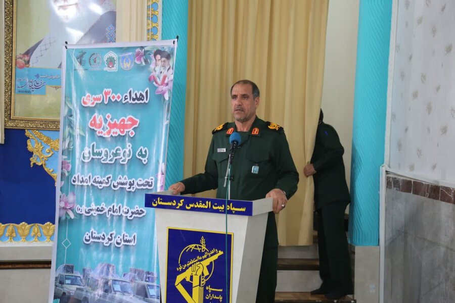 اهدای ۵۵ دستگاه ویلچر برقی توسط سپاه پاسداران به مددجویان بهزیستی کردستان