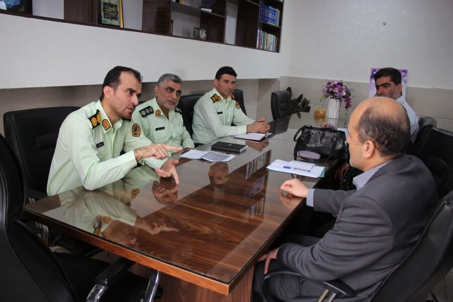 نشست مشترک بهزیستی و نیروی انتظامی