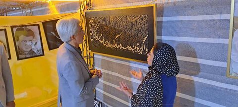 بازدید مدیر کل بهزیستی فارس و هئیت همراه از نمایشگاه دستاوردهای جامعه هدف در بوستان جنت