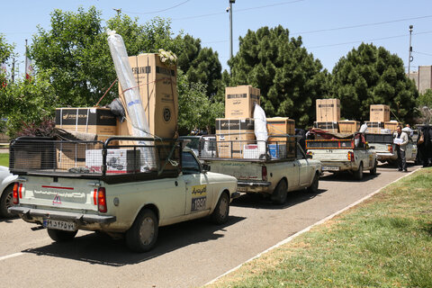 ۶۵ سری جهیزیه بین مددجویان بهزیستی قزوین توزیع شد