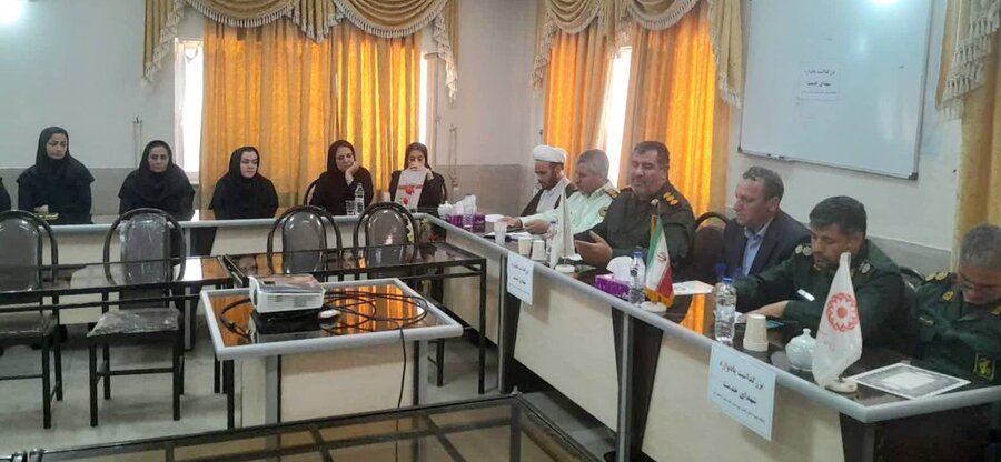 مراسم بزرگداشت شهدای خدمت در بهزیستی میاندوآب برگزار شد