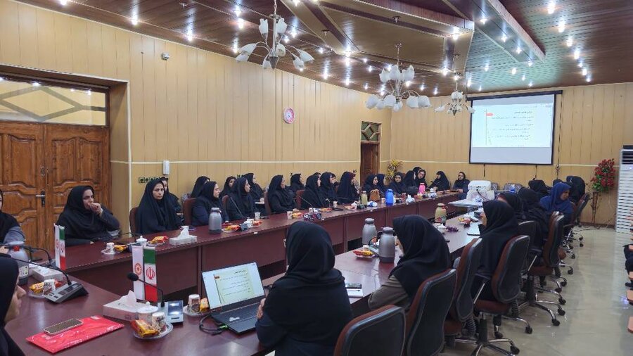کارگاه «سبک زندگی و جوانی جمعیت» ویژه بانوان شاغل بهزیستی استان 