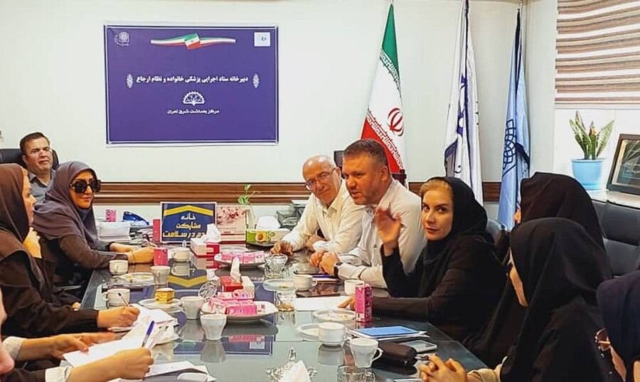شهرستان تهران| همکاری‌های مشترک بهزیستی با مرکز بهداشت در راستای ارائه خدمات بهتر به جامعه هدف