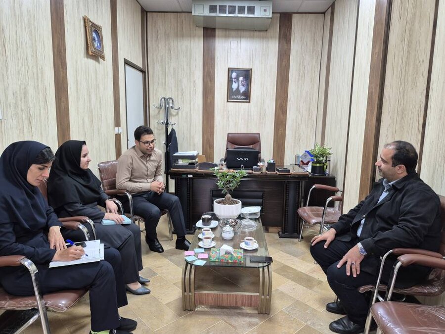 نشست همکاری بهزیستی گیلان و بنیاد علوی استان در حوزه مسکن مددجویان