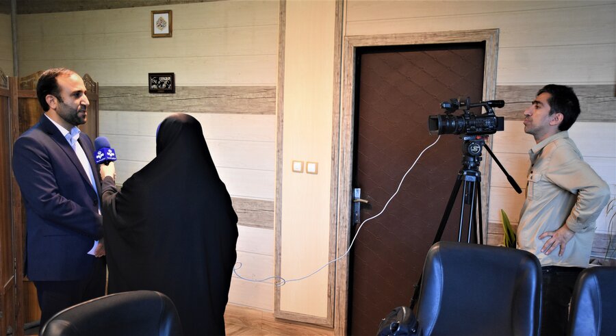 قسمتی از خدمات بهزیستی برای جوانی جمعیت