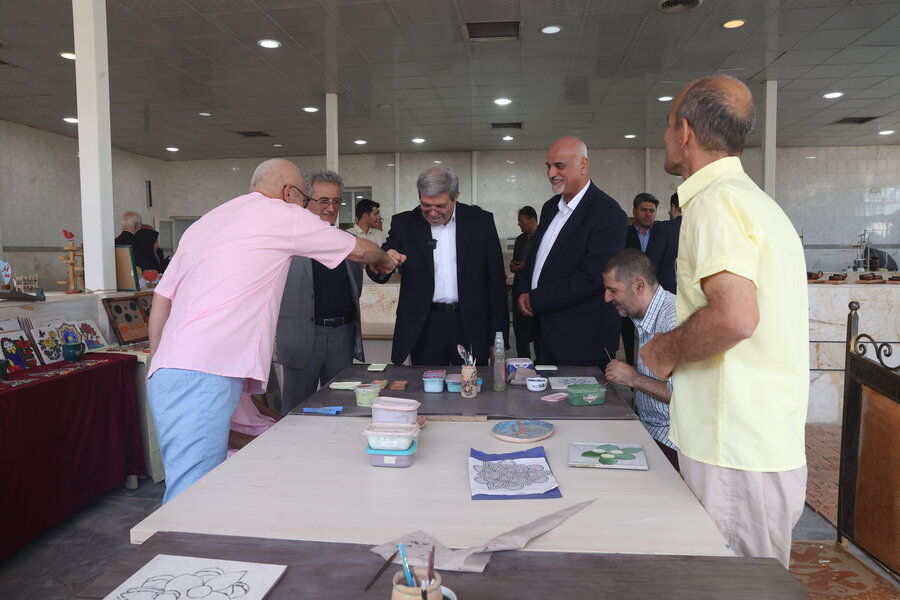 بازدید رئیس سازمان بهزیستی کشور از مرکز سرای احسان بازدید رئیس سازمان بهزیستی کشور از مرکز سرای احسان