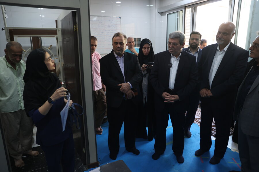 بازدید رئیس سازمان بهزیستی کشور از مرکز سرای احسان