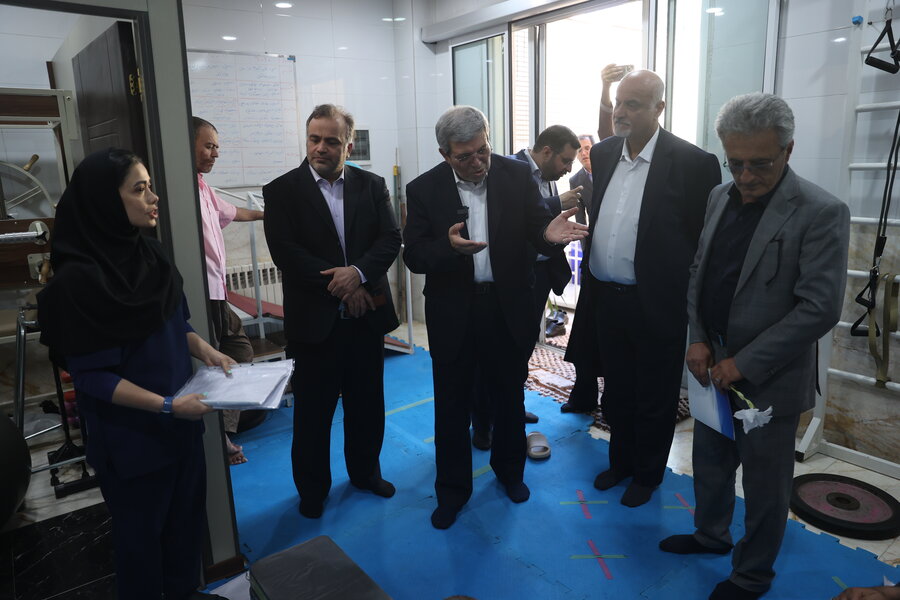 بازدید رئیس سازمان بهزیستی کشور از مرکز سرای احسان
