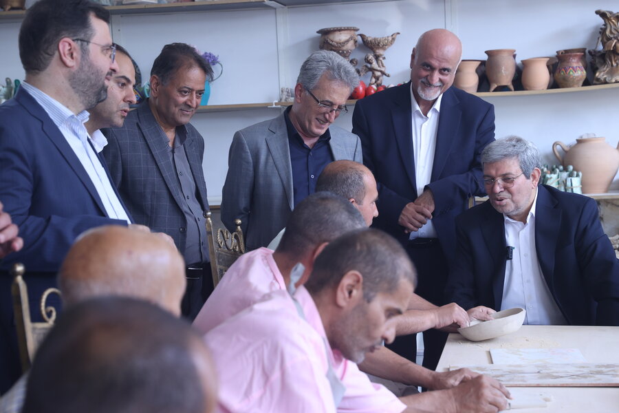 بازدید رئیس سازمان بهزیستی کشور از مرکز سرای احسان