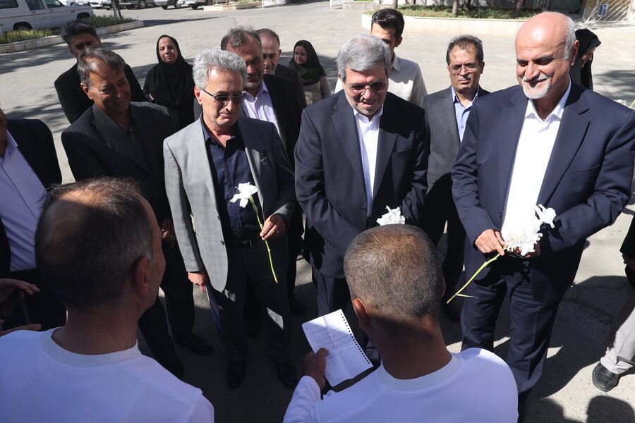 بازدید رئیس سازمان بهزیستی کشور از مرکز سرای احسان