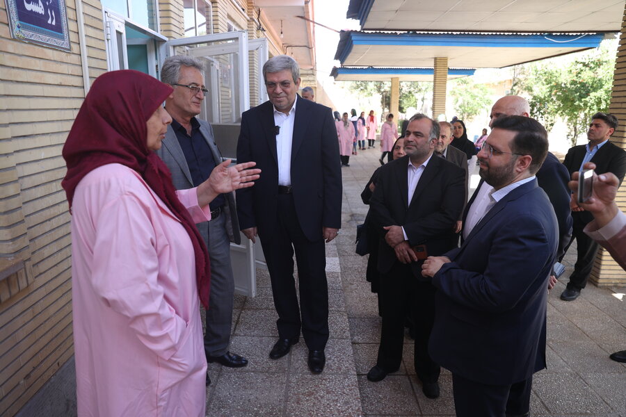 بازدید رئیس سازمان بهزیستی کشور از مرکز سرای احسان