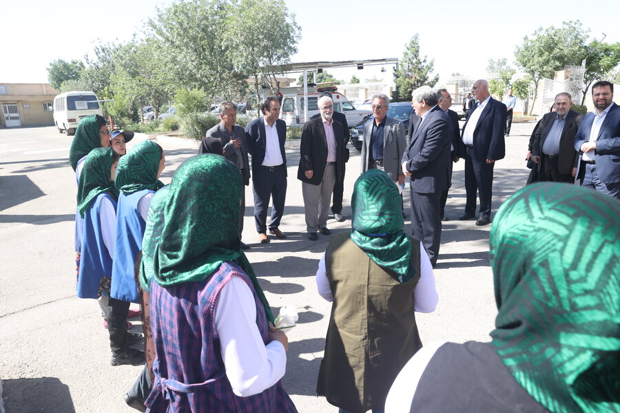 بازدید رئیس سازمان بهزیستی کشور از مرکز سرای احسان