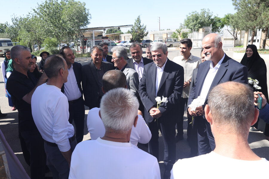 بازدید رئیس سازمان بهزیستی کشور از مرکز سرای احسان