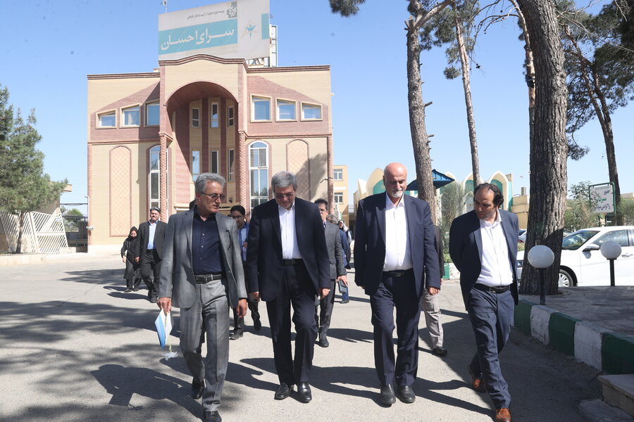 بازدید رئیس سازمان بهزیستی کشور از مرکز سرای احسان