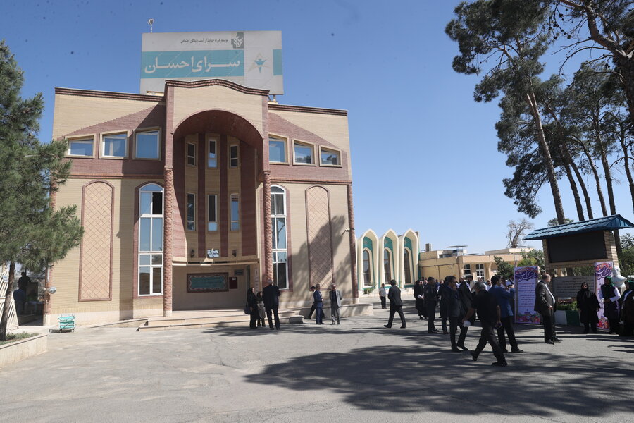 بازدید رئیس سازمان بهزیستی کشور از مرکز سرای احسان