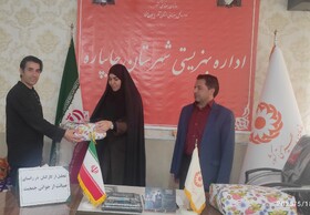 تجلیل از کارکنان بهزیستی چایپاره در راستای طرح صیانت از جوانی جمعیت