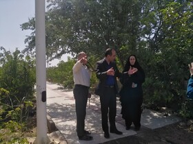 بازدید مدیرکل بهزیستی استان یزد از مجموعه فرهنگی تفریحی مرحوم وطنی در میبد