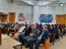گزارش تصویریI در اولین سالگرد شهدای خدمت ، مسئولین و کارکنان بهزیستی گیلان به سوگ نشستند