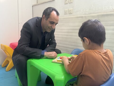 بازدید مدیرکل بهزیستی استان یزد از مرکز آموزشی توانبخشی کودکان اوتیسم «رویای زیبا»   