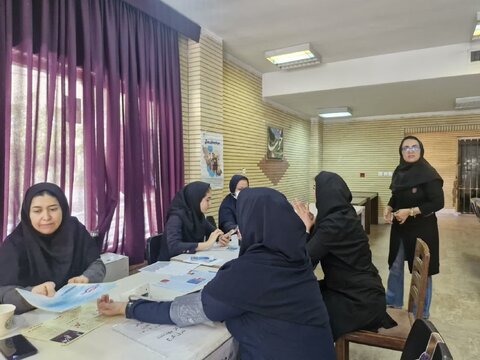 ایستگاه سلامت به مناسبت هفته ملی جمعیت در بهزیستی کرج برپا شد