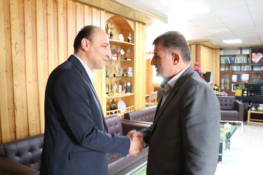 مراسم تکریم و معارفه رئیس جدید بهزیستی شهرستان اشنویه برگزار شد