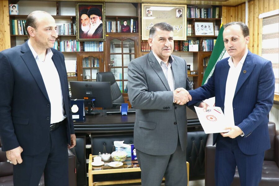 مراسم تکریم و معارفه رئیس جدید بهزیستی شهرستان اشنویه برگزار شد