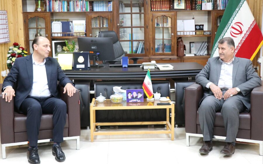 مراسم تکریم و معارفه رئیس جدید بهزیستی شهرستان اشنویه برگزار شد