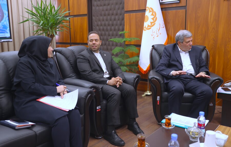 دیدار آقای طهماسبی استاندار گلستان با رئیس سازمان بهزیستی کشور