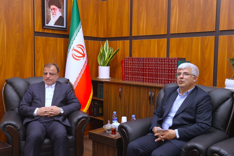 دیدار آقای طهماسبی استاندار گلستان با رئیس سازمان بهزیستی کشور