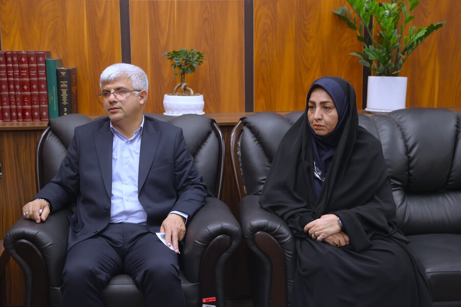 دیدار آقای طهماسبی استاندار گلستان با رئیس سازمان بهزیستی کشور