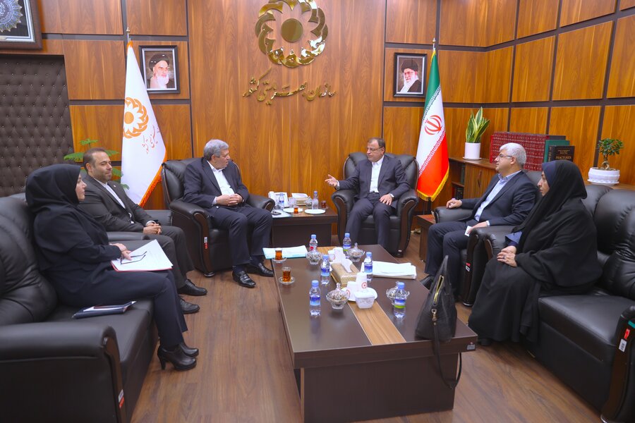 دیدار استاندار گلستان با رئیس سازمان بهزیستی کشور