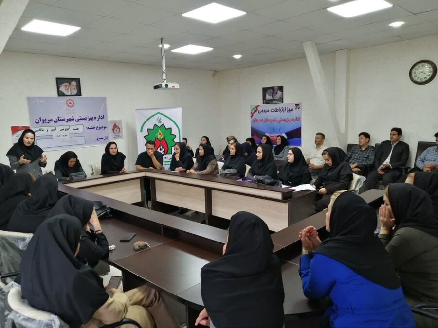 مریوان | برگزاری کارگاه آموزشی پیشگیری از آسم و تالاسمی در بهزیستی