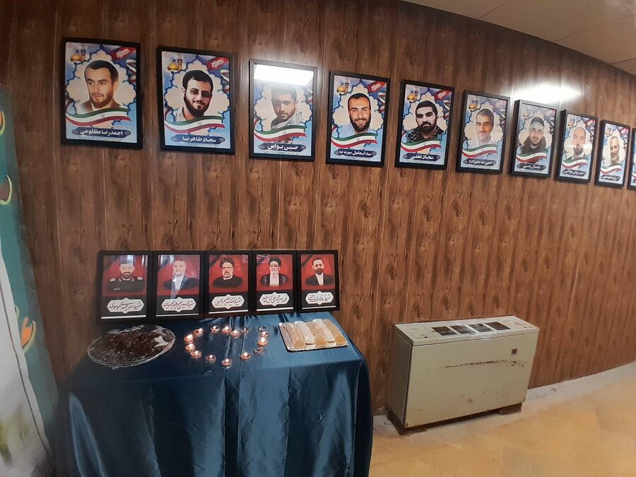 مراسم سالگرد شهدای خدمت