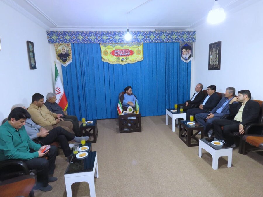 دیدار سرپرست اداره کل بهزیستی استان کهگیلویه و بویراحمد با امام جمعه محترم شهرستان گچساران