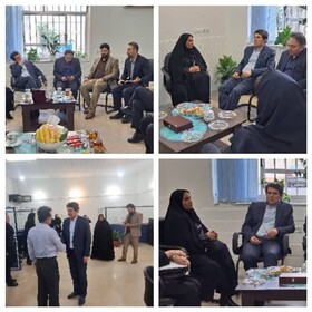 ابراهیم غفاری  سرپرست دفتر مشاوره و امور روانشناختی معاونت سلامت اجتماعی سازمان بهزیستی کشور  از مرکز مشاوره ۱۴۸۰ بهزیستی گلستان بازدید کرد