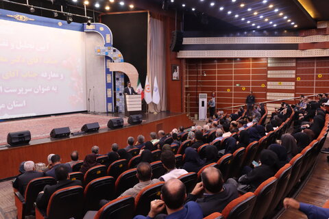 گزارش تصویری اآیین معارفه سرپرست اداره کل بهزیستی استان مرکزی