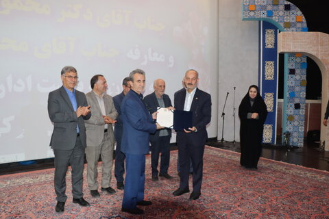 گزارش تصویری اآیین معارفه سرپرست اداره کل بهزیستی استان مرکزی