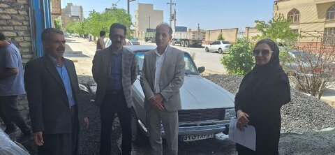 کامیاران | بازدید معاون پشتیبانی بهزیستی استان از پروژه‌های مسکن مددجویی