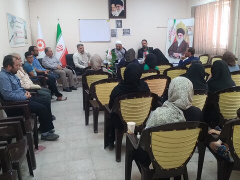 مراسم گرامیداشت سالگرد شهادت شهدای خدمت و یادبود سوم خرداد در اشتهارد برگزار شد