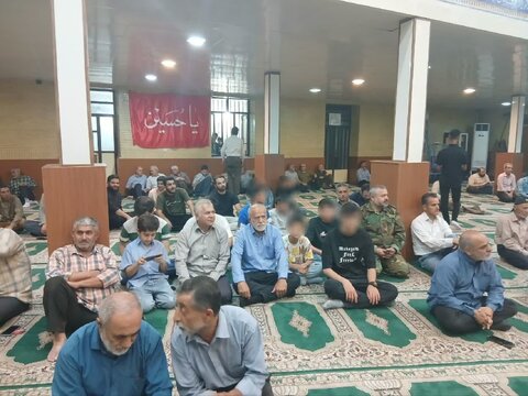 حضور فرزندان خانه ولیعصر ساوج در مراسم سالگرد شهادت شهید جمهور و شهدای خدمت در شهر کوهسار