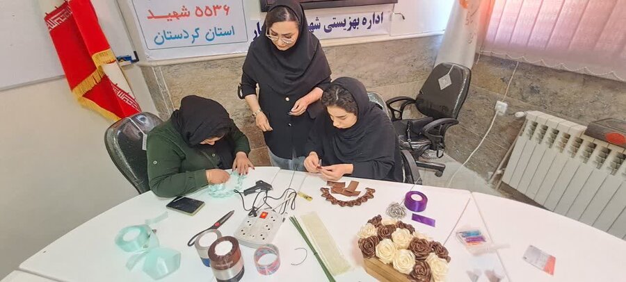 بیجار | برگزاری کارگاههای مهارتآموزی ویژه زنان سرپرست خانوار