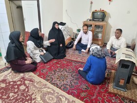 دیدار مدیرکل بهزیستی با مددجویان