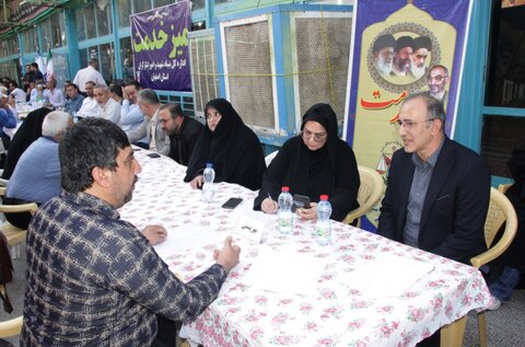 گزارش تصویری|میز خدمت