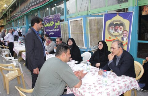 گزارش تصویری|میز خدمت