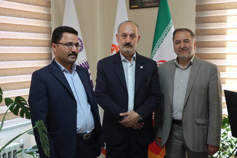 گزارش تصویری ا مراسم بدرقه رسمی دکتر محمود حسین‌آبادی برگزار شد